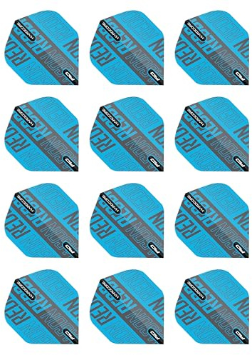 RED DRAGON Hardcore XT Dart Flights - 4 Sets Per Pack (12 Dart Flights in total)