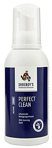 Shoeboy's Unisex Shoeboys Perfect CLEAN 150 ml Pump-Schaum Schuh-Reiniger für Leder und Textilien, farblos
