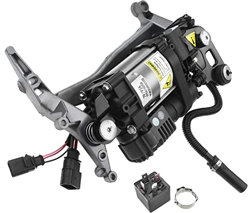 Frankberg Compresseur de suspension pneumatique 95835890100 | Compatible avec: C.a.y.e.n.n.e 92A, T.o.u.a.r.e.g 7P5 7P6