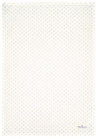 GreenGate [W2023/02] Tea Towel Laurie Pale pink