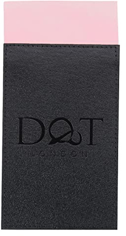 DQT Mens Plain Satin Pre-Folded Pocket Square Fold - Wedding, Business & Formal Suit Handkerchief