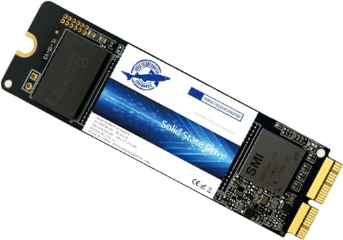Dogfish 2TB SSD für MacBook NVMe PCIe Gen3x4 M.2 2280, Internes Solid State Drive Upgrade für MacBook Air A1466 (2013-2017) / MacBook Pro A1398 (Retina, 2013-2015) / iMac A1419 (2013-2019)