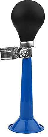Nimomo Fahrrad-Retro-Clown-Hupe, Klassischer Vintage-Metall-Twist-Lautsprecher, Sirenenhupe Für Fahrzeuge, Fahrräder, Golfwagen(Blau)