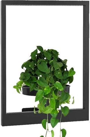 Soporte para plantas para marcos de fotos, 40 x 30 cm, montaje en pared, para plantas, W2024, nuevo marco de macetas de metal para plantas, macetero vertical para plantas suculentas, cactus, hierbas