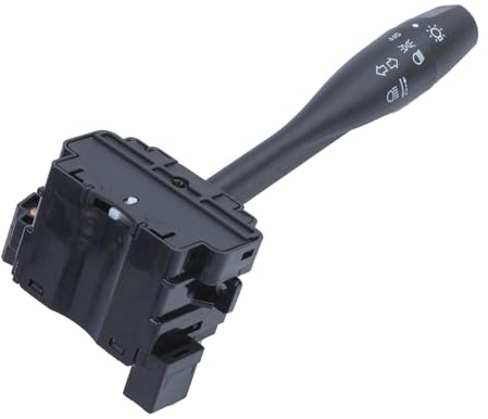 NATWEE Columna Dirección Coche Compatible con Nissan para Sentra L4 1.6L 1995 1996 1997 1998 1999 25540-40U60 Interruptor De Palanca De Intermitentes De Coche Interruptor De Señal De Giro De Faros