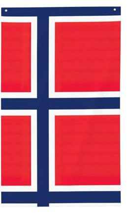 Bandera noruega con estampado de bandera noruega para exteriores, bandera decorativa de 3 x 5 pies, bandera personalizada, apta para decoración al aire libre, jardín, terraza