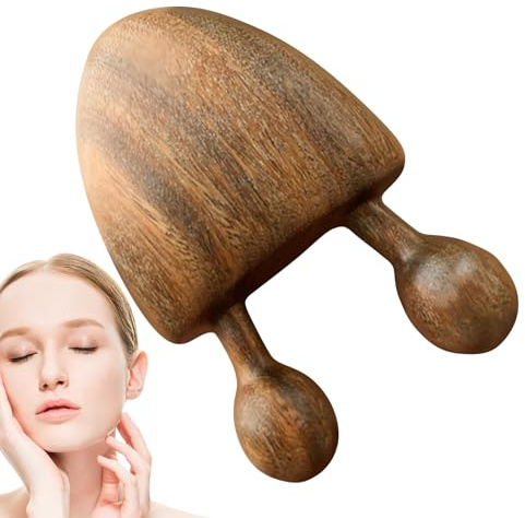 Kopfmassagegerät | Natürliches Holz-Gesichtsmassagegerät - Körperpflege Für Dusche Rücken Spa Nacken Gesicht Meditation Aromatherapie Entspannung