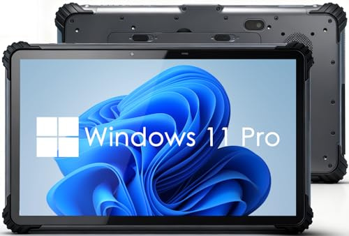 Kayoote ST13 Pro 13.3 Tablet Rugged Win 11 Pro, Intel Celeron N5100, 8GB RAM 256GB ROM, Impermeabile IP65, 1080P FHD, 4G, GPS, Fotocamera 13MP, 8000mAh, Lettore NFC, RS232