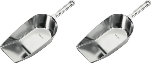 Westmark 91812291 Hygia Pelle de cuisine, Aluminium, 1100ml, Argent (Lot de 2)