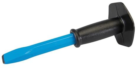 Silverline PC51 - Scalpello piatto con protezione mano, 25 x 250 mm