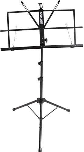 Quik Lok MS335 - Atril con bolsa de nailon para transporte, peso medio