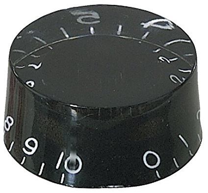 Partsland Potiknopf Schwarz