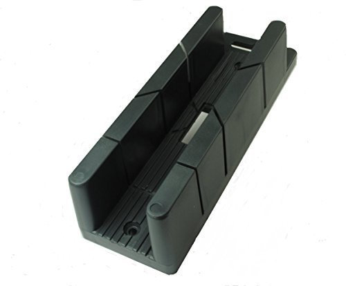 Linic UK Made Mitre Box Block, Mini, 45 & 90 Degree Cut, 28mm x 20mm x 190mm. (W7080) Free UK Postage