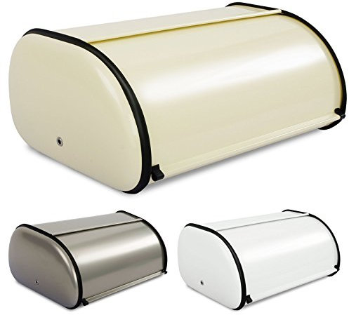 casa pura® Bernd Panetière/boîte à pain avec trous d'aération 3 couleurs Qualité alimentaire