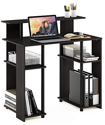 Furinno JAYA Simple Design Computer Desk, Writing Desk, Study Desk, Walnut