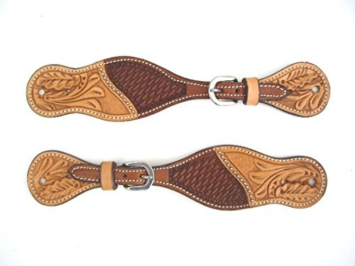 EE Tack Westernsporenriemen Two Tone