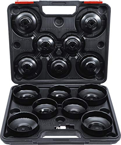 BGS Diy 91036 | Ölfilterschlüssel-Satz | 10 mm (3/8) | 14-tlg.