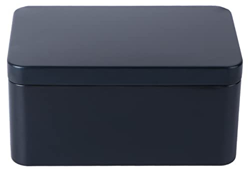 UPKOCH Weißblech Metalldose Rechteckige Aufbewahrungsbox 5.12 X 3.15 X 2.36 Mit Deckel Für Teeblätter Süßigkeiten Und Kleine Gegenstände Zuhause
