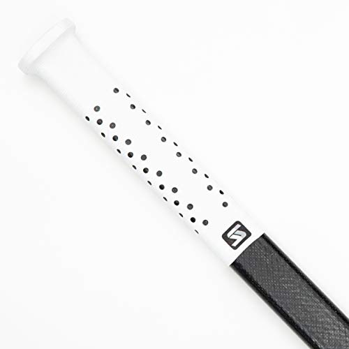 SNIPER SKIN ICT Hockey Grip, Fits Adult and Kids Sticks, Easy Install, Durable, Better Than Hockey Tape, Ideal Team Swag, Tacked Feel- PRO White