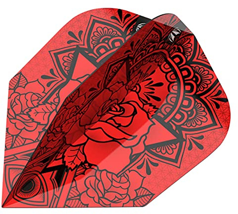 Target Ink Pro Ultra Dart Flight - Dartflights Design 2020 Nr. 6 Rot
