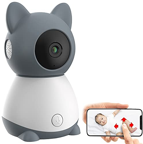 7links WLAN-Video-Babyphone, per App dreh- & schwenkbares Objektiv, Full-HD (Überwachungssystem Funk)