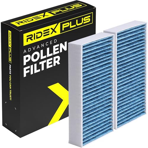 RIDEX PLUS 424I0520P Innenraumfilter Pollenfilter Aktivkohlefilter Höhe: 41 Breite: 134 Länge: 252 Kompatibel mit MERCEDES-BENZ M-Klasse W164 M-Klasse W163 R-Klasse W251, V251 GL X164