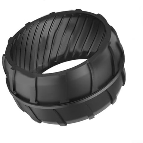 URPIZY Radschutz XL für Worx Vorderrad S300, M500, M700, M700 Plus, M1000, L1000 Roboter-Rasenmäher Zubehör (1 Stück), D5FXL1GN1BZ94K261OB3102482RJE2