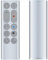 Replacement HP04 HP05 HP06 HP09 HP4A Fan Remote Control for Dyson Pure Hot + Cool Heater Fan Air Purifying/Heater（Color: Silver）