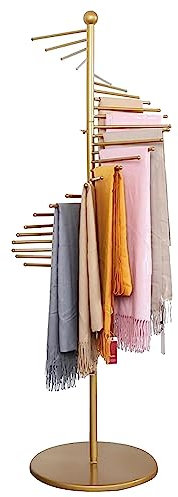 ALDDPWE Toallero de Piscina de Piso de exhibición para Exteriores, toallero de Metal para Exteriores de 67 para Piscina con 30 Barras, Accesorios para Jacuzzi, toallero en Espiral, toallero de pie,