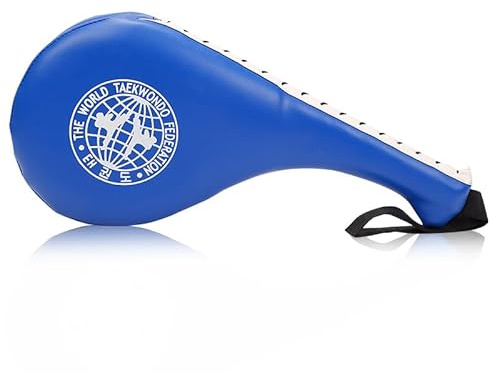 Taekwondo Kick-Pads,Doppel-Kick-Pads,Trainingspads für Karate,Taekwondo Pratzen,Taekwondo Karate Kickboxing Ziel Kick Pad,PU Leder Boxpad Schlagepolster Fußtechniken