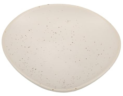 Petit Plat à Bijoux en Céramique Beige, Vide-poche Élégant pour Bagues