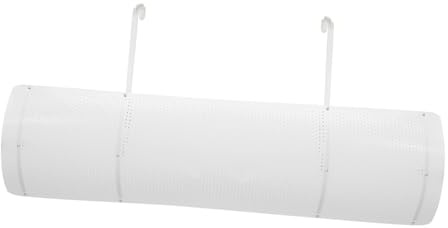 ROMISBABA Direct Blowing Air Conditioner Wind Deflector Weiß Passend Installieren Kein Kondenswasser Sanfte Luftumleitung Für Zuhause Und Büro