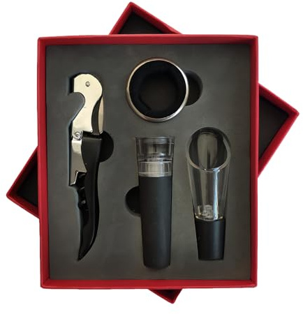 Cavatappi Vino,Chiave per Vino - Utensili Manuali In Acciaio Inox Per Celebrazione Cucina Casa Ristorante Bar Feste | Cucina Cena Festa Intrattenimento