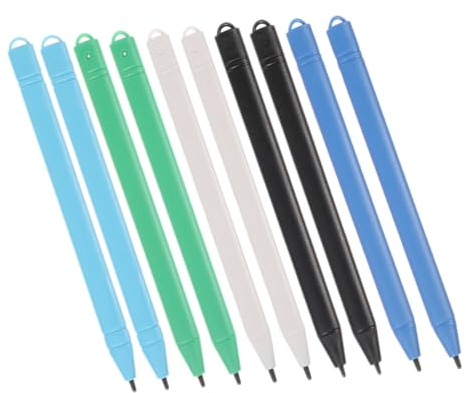 EPIGEIST 10 Pcs Stylus Pens for Touch Screens Writing Tablet Stylus Pen with Comfortable Grip Smooth Writing for LCD Drawing Boards Tablets in Multiple Colors