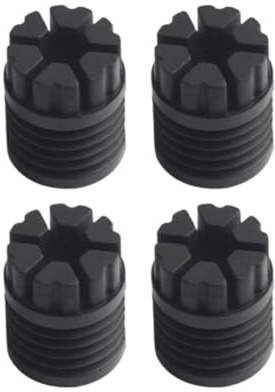 CCXTZC Coussinets de Pieds Anti-Vibration, antidérapants, Anti-Choc et Anti-poussière, en Caoutchouc, compatibles avec P1P P1S, Mise à Niveau en Bambou, Bambulab X1 X1C, 4 pièces(4PCS)
