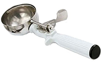 Vollrath 4 oz. Stainless Steel Disher,Gray, Size 8