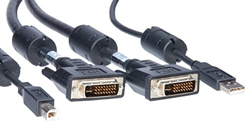 Vertiv Avocent 1 x Tipo B Maschio USB, 2 x DVI Maschio - 1 x Tipo A Maschio USB, 2 x DVI Maschio