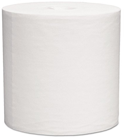 WypAll PowerClean L40 Cloths Extra Absorbent Wipes (05796), Center-Pull, Bulk Paper Wipers, White (200 Sheets/Roll, 2 Rolls, 400 Sheet Total)