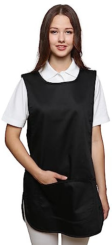Mirabella Health & Beauty Unisex Hygea Tabard Apron Black S