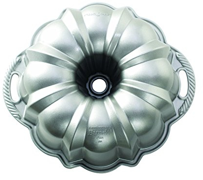 Nordicware 50037 - Molde para repostería, diseño Jubiläums-Bundt, color plateado