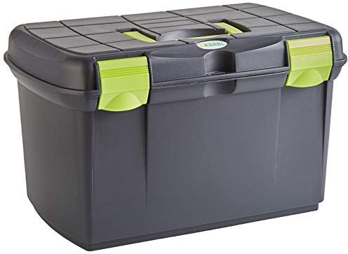Covalliero Kerbl Scatola da toelettatura Arrezzo Nero/Pistacchio