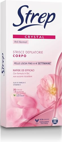 Strep - Crystal, enthaarende Streifen Körper - 20 Stücke
