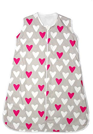 Baby's Comfort Sommer-/Winter-Schlafsack 100% Baumwolle (6-18 Monate (2.5 Tog) Ganzjahr, 5)