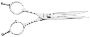 Hundeschere Linkshand Revolution | EHASO | Profi Fellschere für Hunde | 17 cm gerade | Hochwertige Hundescheren direkt aus Solingen | Langlebig und hochwertig