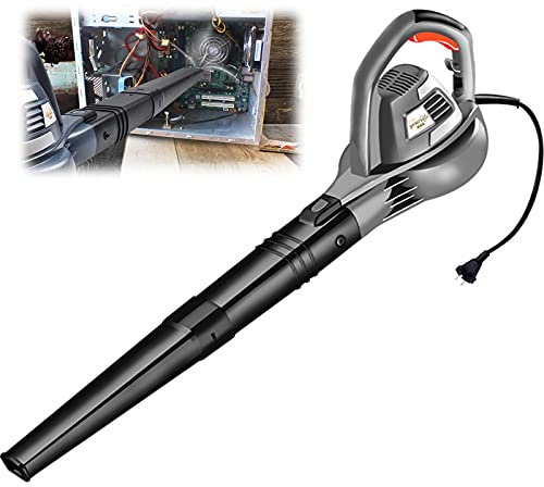 Souffleur filaire, Souffleur de Feuilles Mortes, Vitesse variable, pour souffler, Vitesse de Soufflerie 350 km/h, 2200 W 220 V éLectrique de Poche Souffleur, Adapté pour Souffler Les Feuilles et La Ne