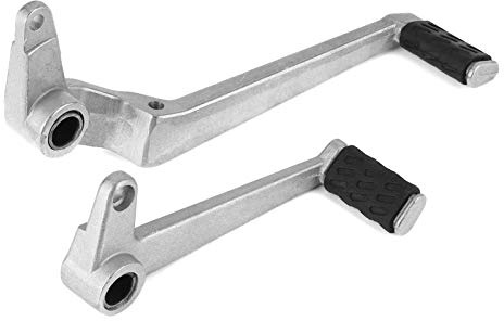 Aramox 2 Stück Motorrad-Schalthebel, Bremshebel mit Pedal, Aluminiumlegierung, geeignet für 696 796 795 M1100 2009-2013