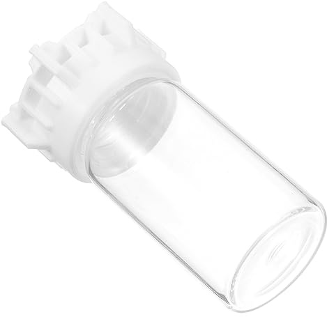 POPETPOP Bebedero para Hormigas de 20ml Diseño Profesional y Resistencia al Desgaste, Dispensador de Agua de Vidrio y Plástico Adecuado para Observación Científica en Verano