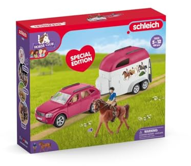 SCHLEICH - Auto mit Anhänger - 72223 - Horse Club-Reihe
