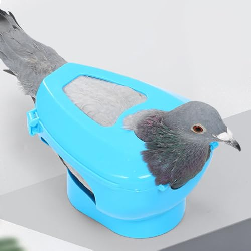 FRCOLOR Sistema di ritenuta per piccioni Supporto a Telaio Fisso Easy Bird Porta Droga per Piccione dove Dispositivo di medicinali per Uccelli detentore Piccione Viaggiatore Domestico Uccelli