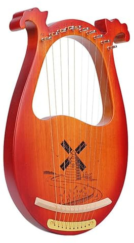 harfe instrument 10-saitige Harfe Leicht Zu Erlernendes Tragbares Saiteninstrument(10 string 5)